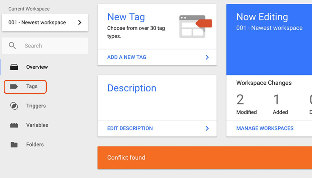       -Google Tag Manager