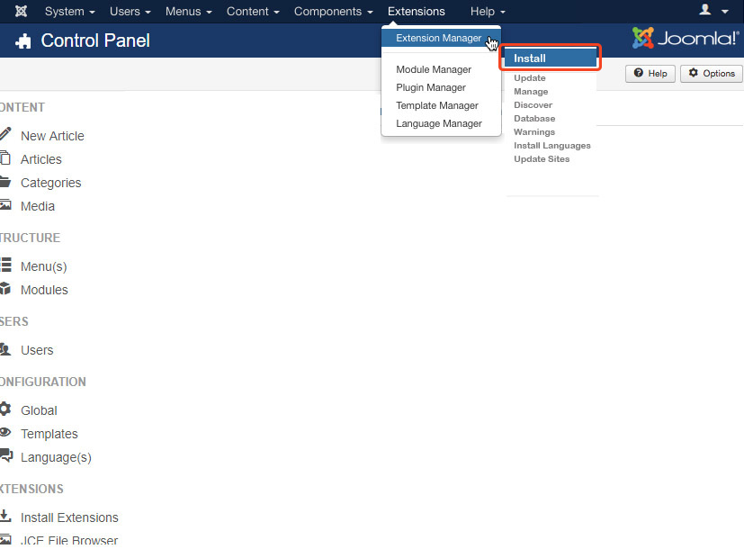       Joomla