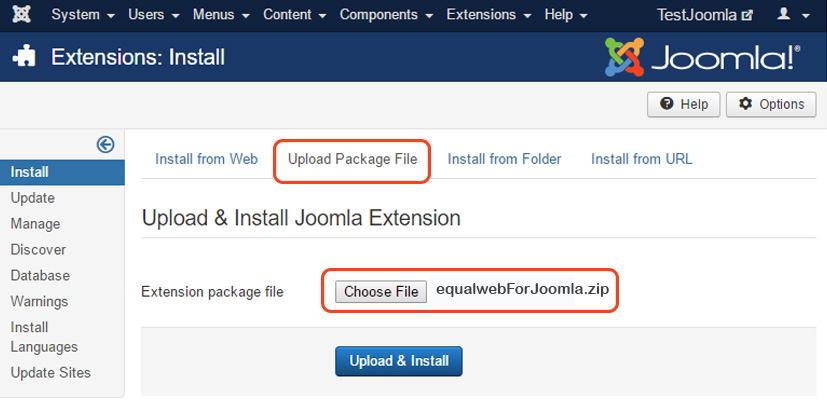       Joomla